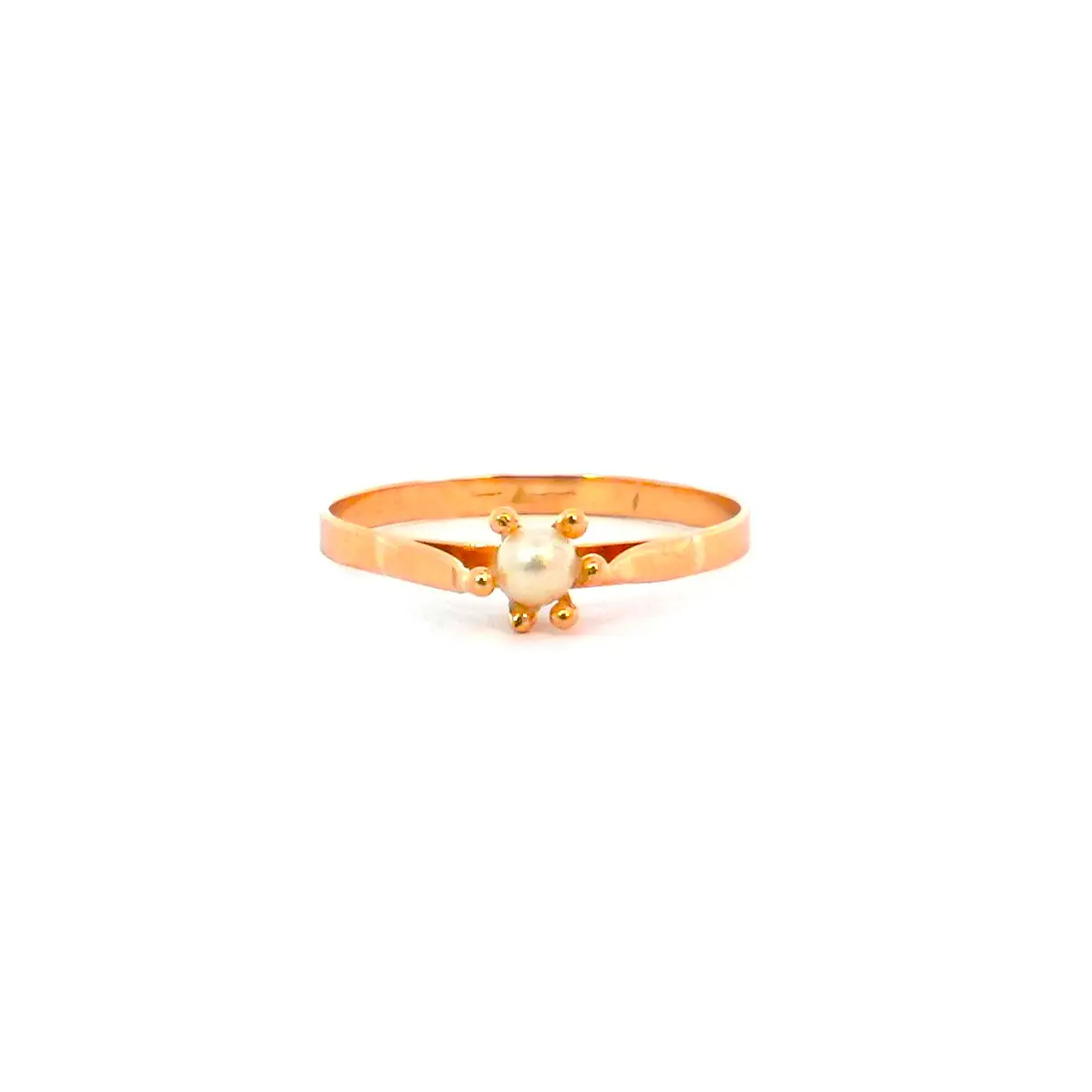 Anillo Oro 18K Peso: 1.15 Gr. / Talla: 17.00 1