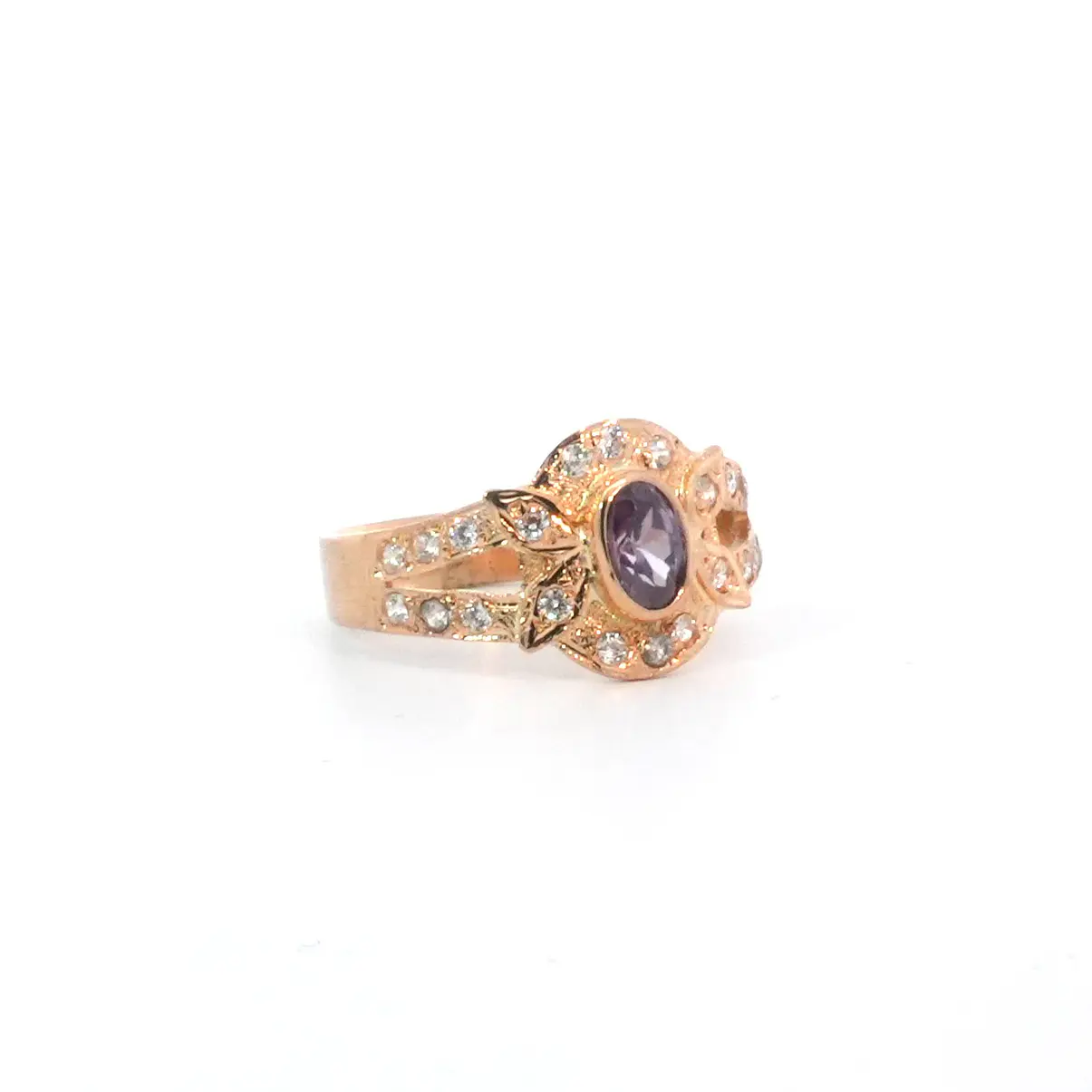 Anillo Oro 18K Peso: 4.13 Gr. / Talla: 20.00 2